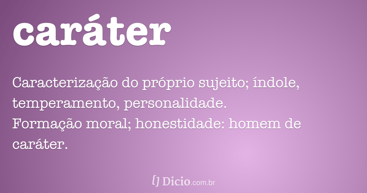 carater